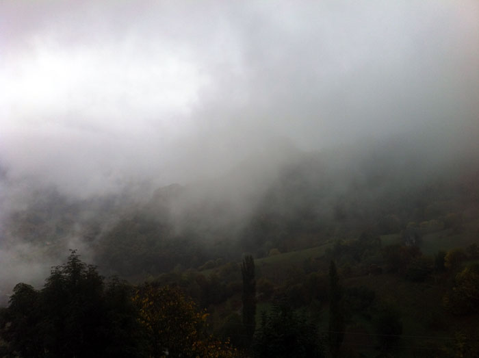 A Foggy Morning in Cucayo Spain