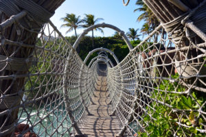 Atlantis Paradise Island - Rope Bridge