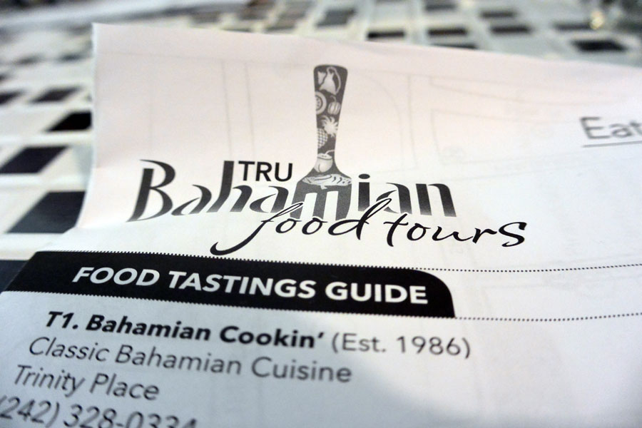 Tru Bahamian Food Tours - Receipt