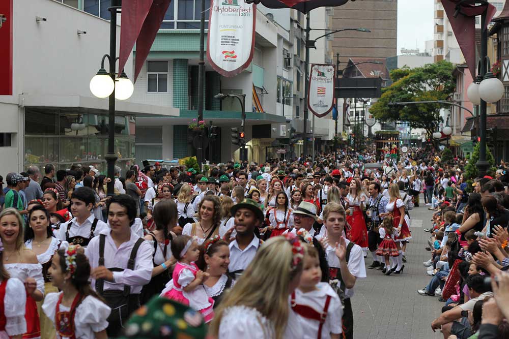 Oktoberfest Outside of Germany: Blumenau Brazil