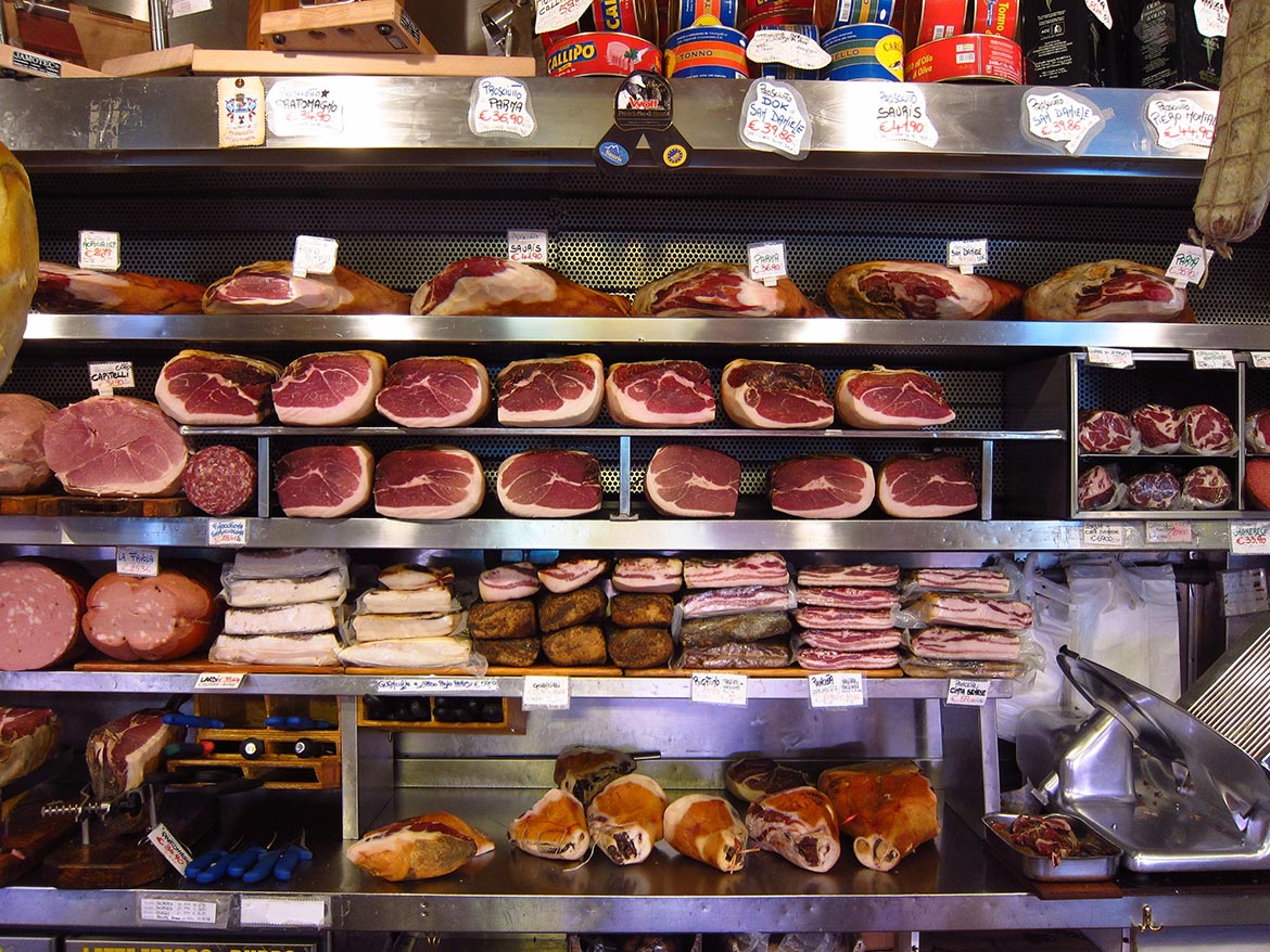 Where to Eat In Testaccio: Meats at Volpetti by butforthesky.com
