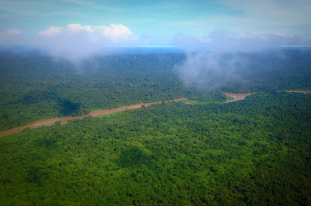 Mulu National Park Borneo - by Plane