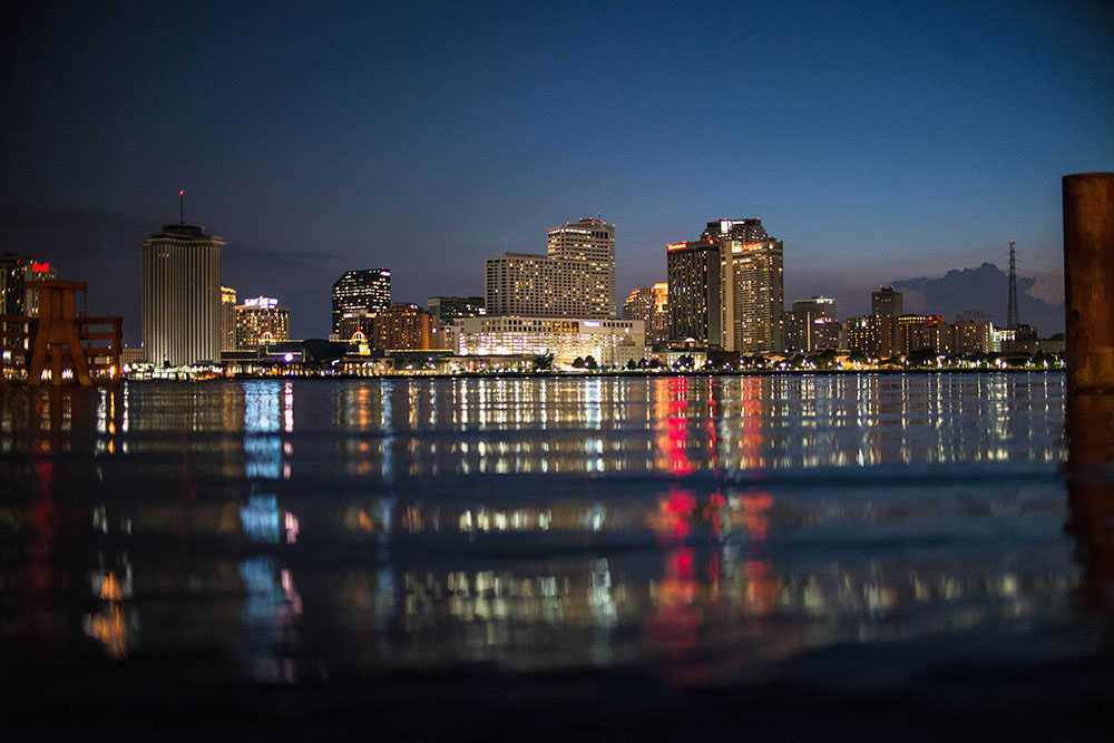 New Orleans Skyline from Algiers Point by Jamie MacDonald