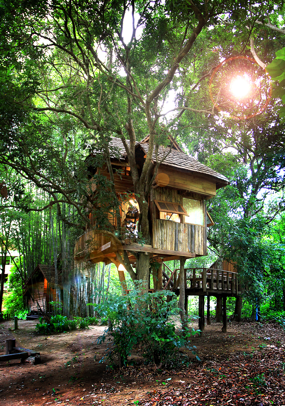 Rabeang Pasak Chiang Mai Treehouse Resort - longan house