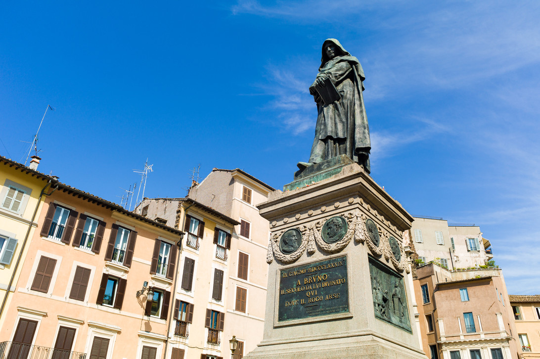 Roma - Campo de' Fiori Giordano Bruno Statue