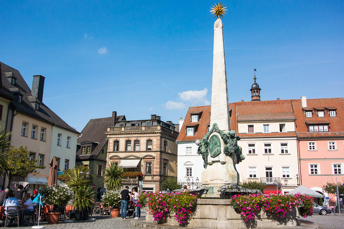 Kulmbach Travel Guide Franconia - Marktplatz